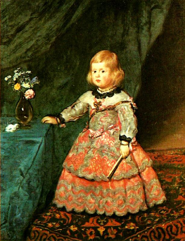 infanta margarita vid tre ars alder, Diego Velazquez